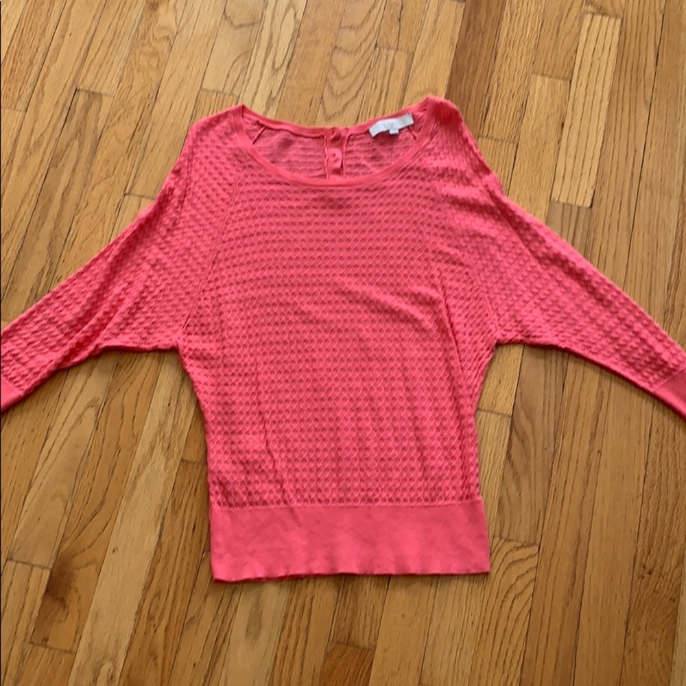 Loft coral top